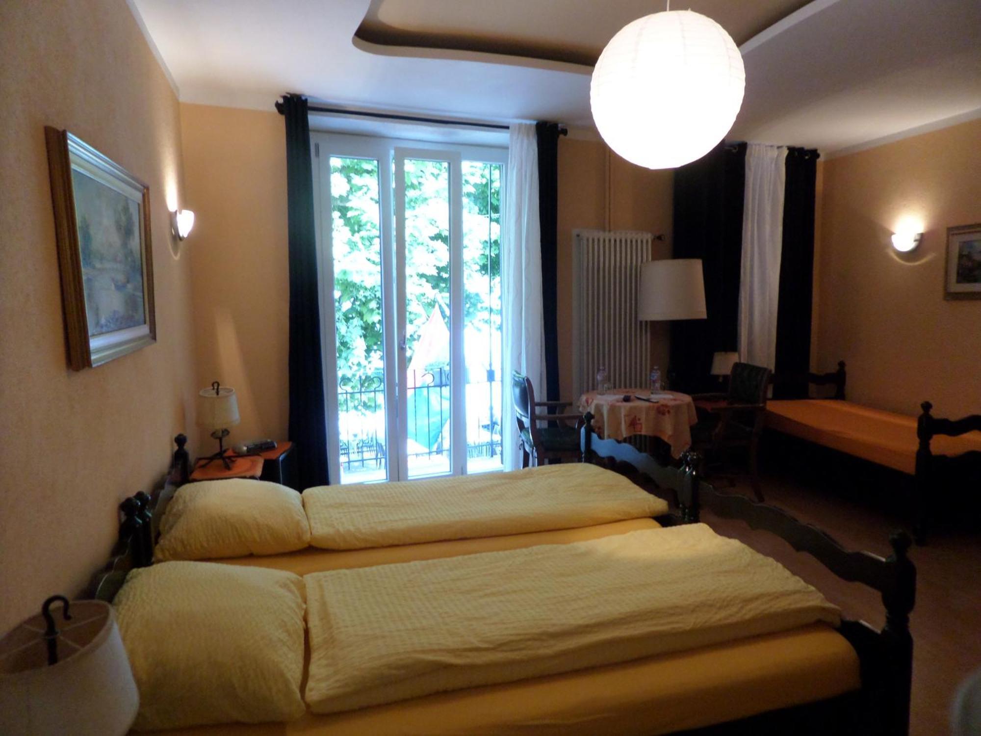 Osteria Battello Hotel Caslano Bagian luar foto